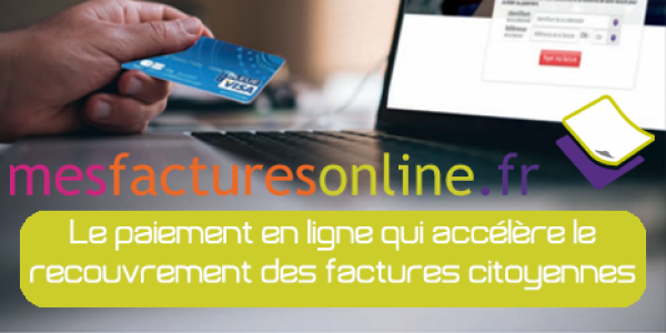 MesFacturesOnLine : Simplifiez le paiment des factures liées à votre collectivité !