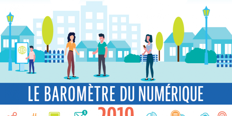 Baromètre du Numérique 2019 : les collectivités ancrées plus que jamais dans le digital !