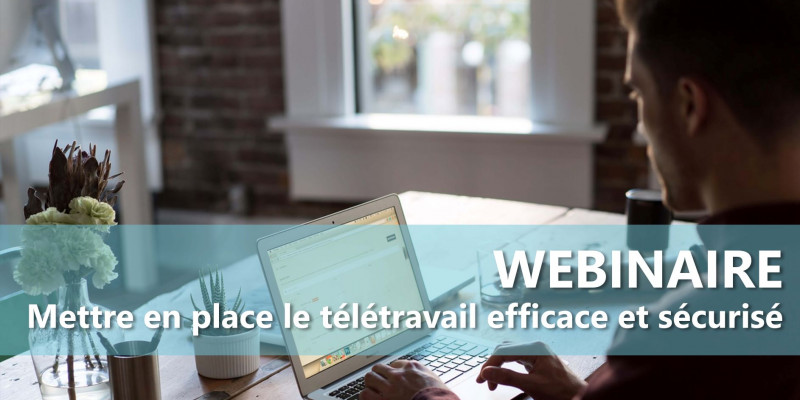 WEBINAIRE [Replay] : Les outils indispensables pour télétravailler dans les collectivités